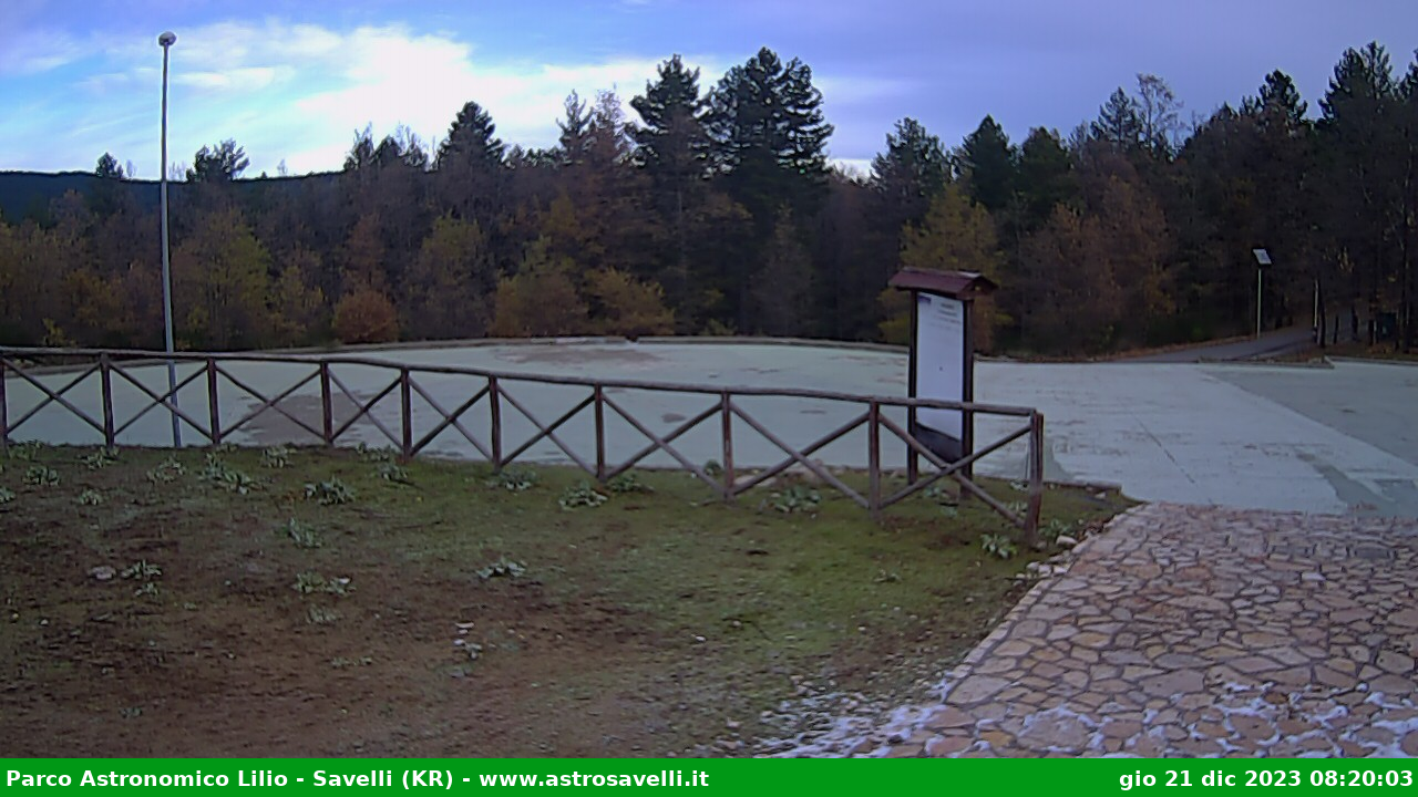 Webcam di Savelli - Parco Astronomico