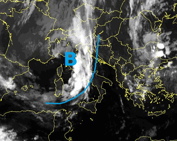 Sta arrivando il maltempo...tutti i dettagli