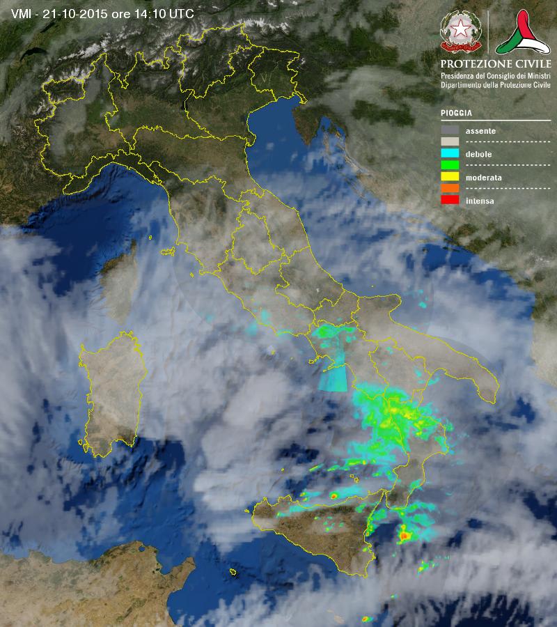 Il peggioramento entra nel vivo: saranno ore di maltempo