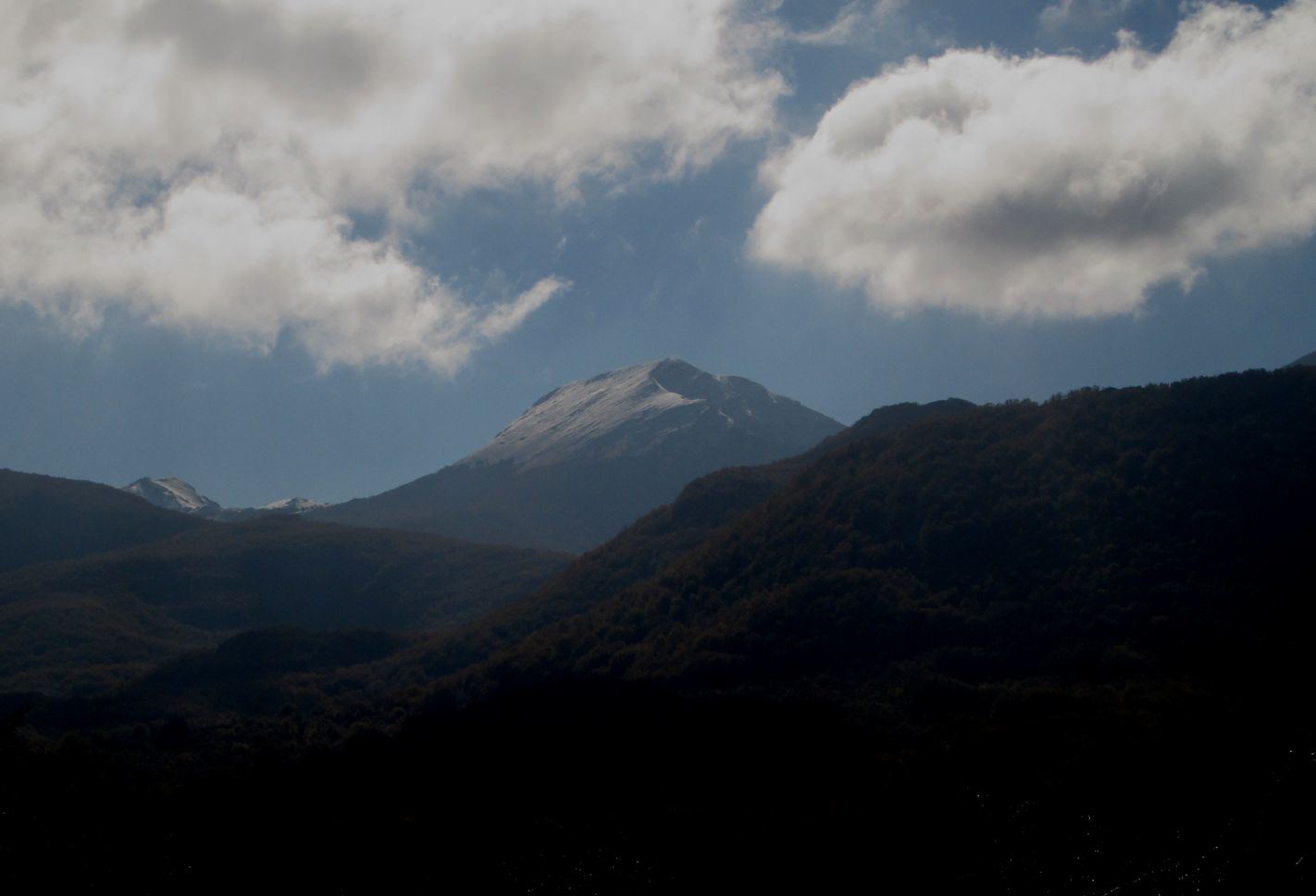 Le foto della prima neve sul Pollino!