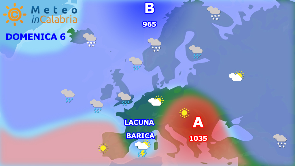 Prosegue il dominio Anticiclonico