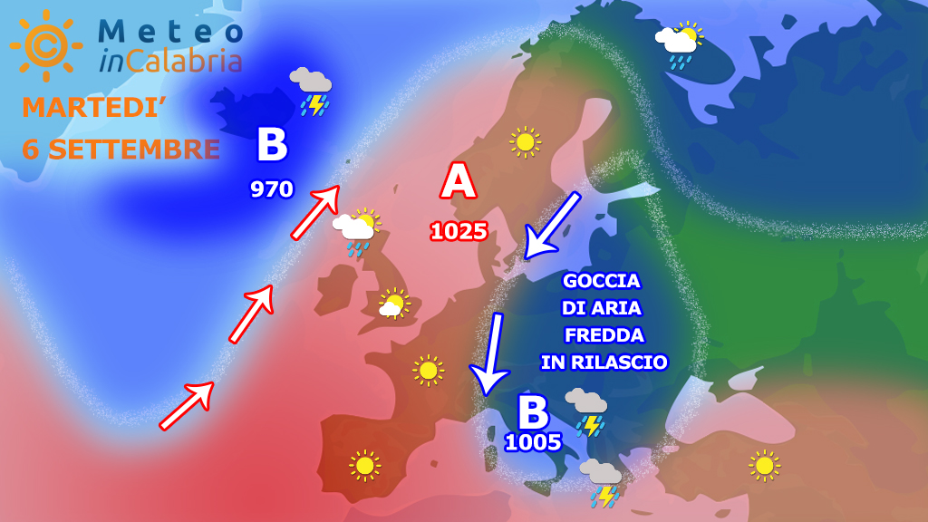 Guasto autunnale alle porte per l'inizio della prossima settimana?