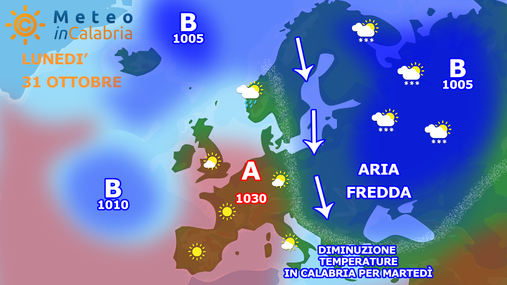 Meteo PONTE ognissanti: sereno, ma FRESCO!