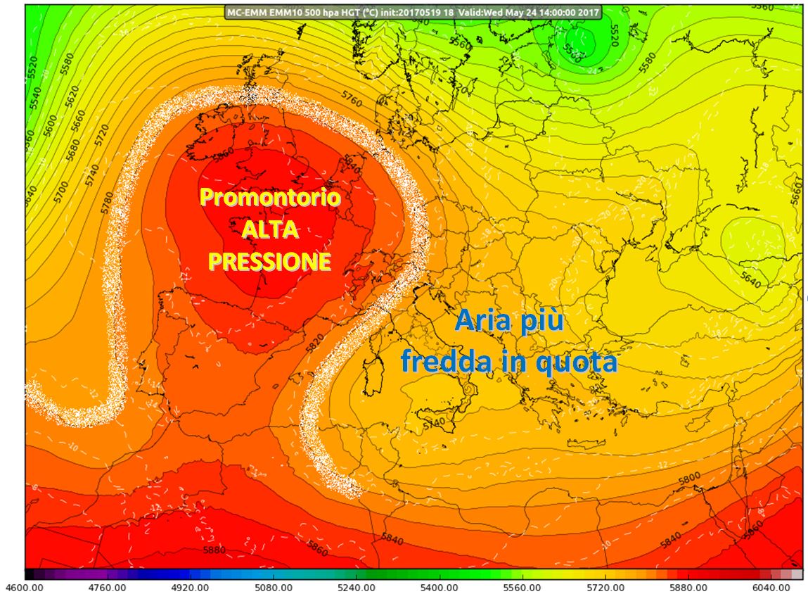 Nei prossimi giorni nuova instabilità in vista...