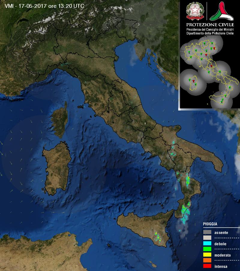 Piogge e temporali in Calabria: la possibile evoluzione del pomeriggio...