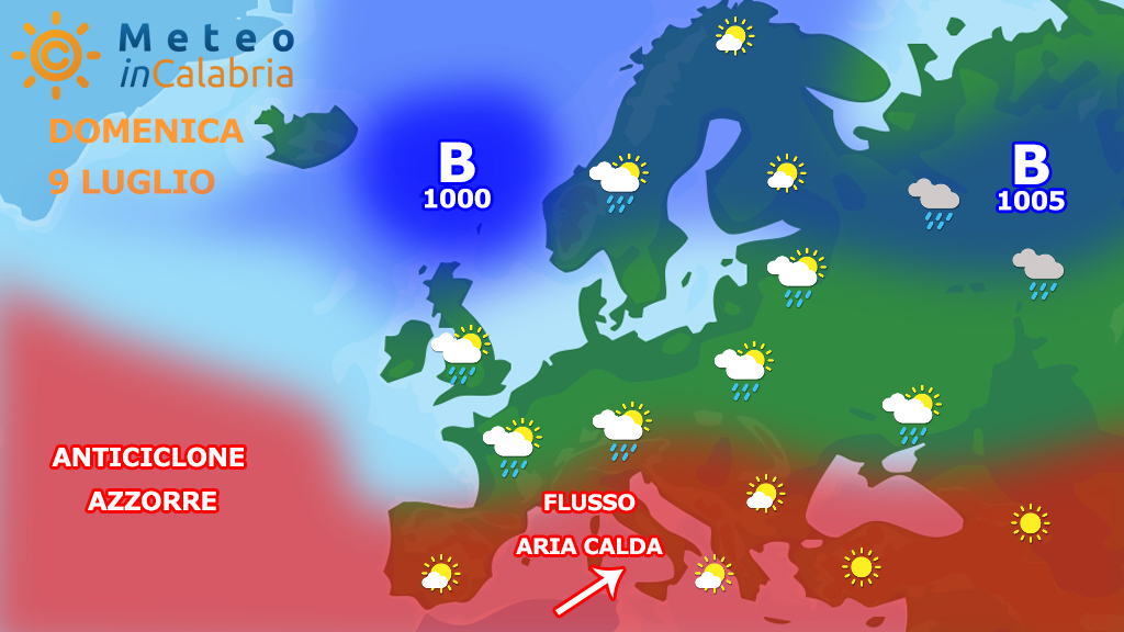 Meteo in Calabria di domenica e lunedì: tempo bello e caldo