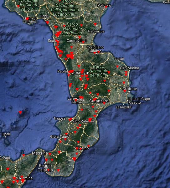 13 luglio 2017: giornata nera degli incendi in Calabria!