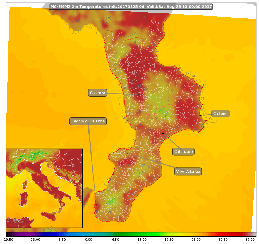 Focus temperature per sabato: oltre 35° in alcune zone della Calabria...
