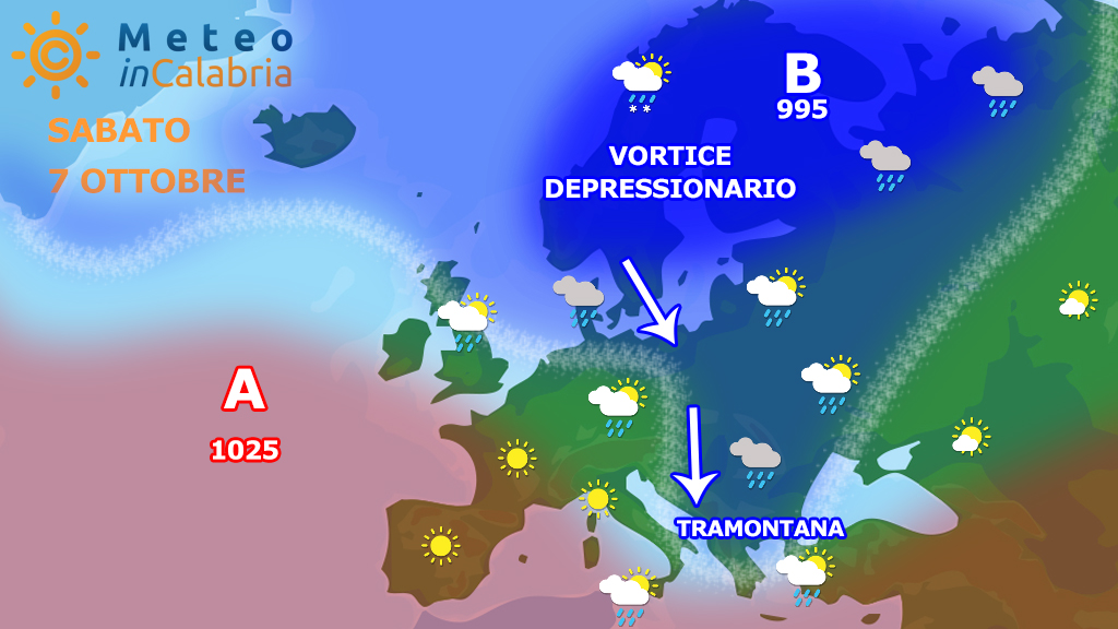 Meteo di sabato e domenica: alle prese con tramontana e abbassamento delle temperature!