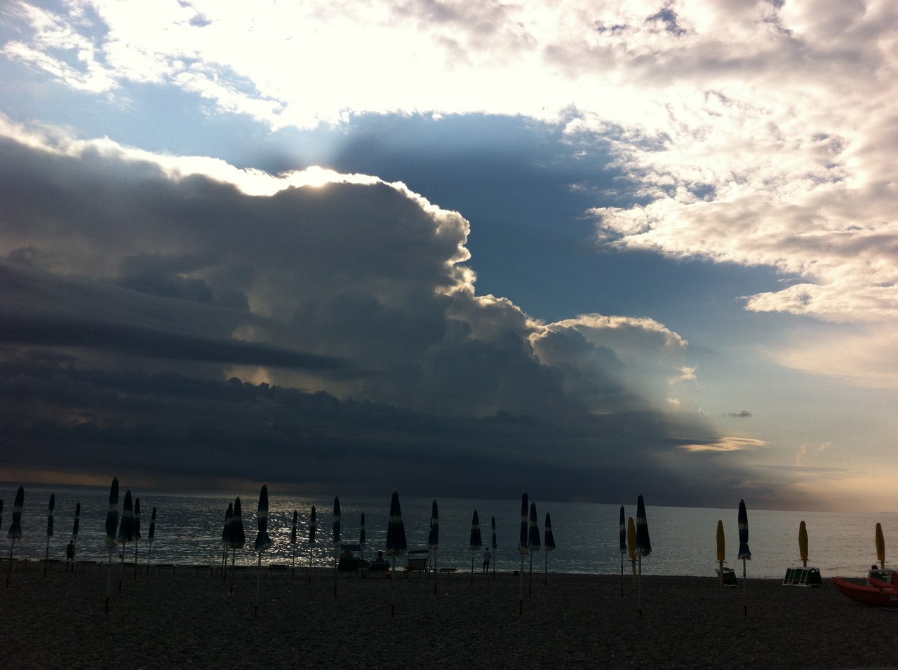 mare instabilità temporali cumulonembi