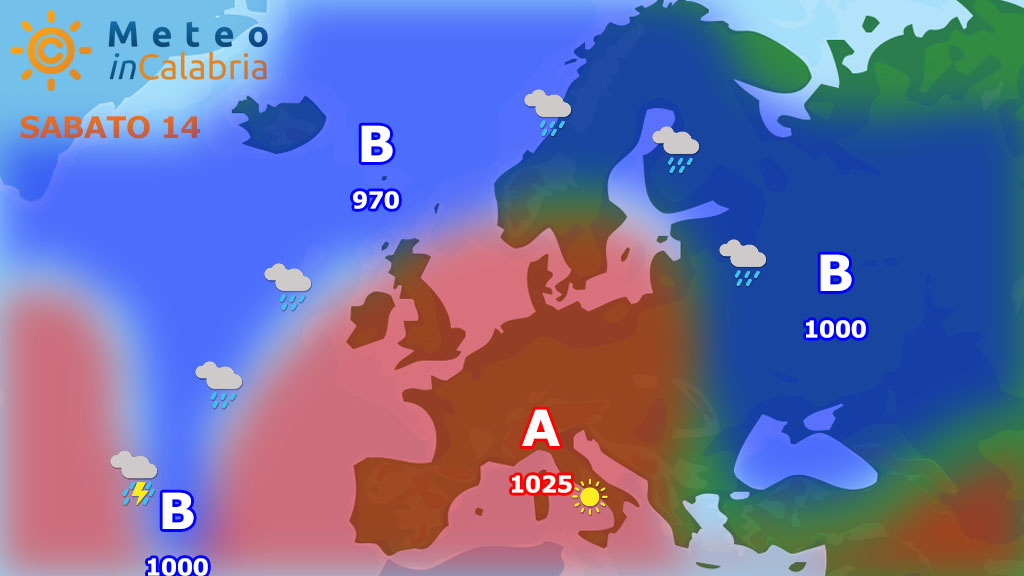 Weekend sotto il dominio anticiclonico!