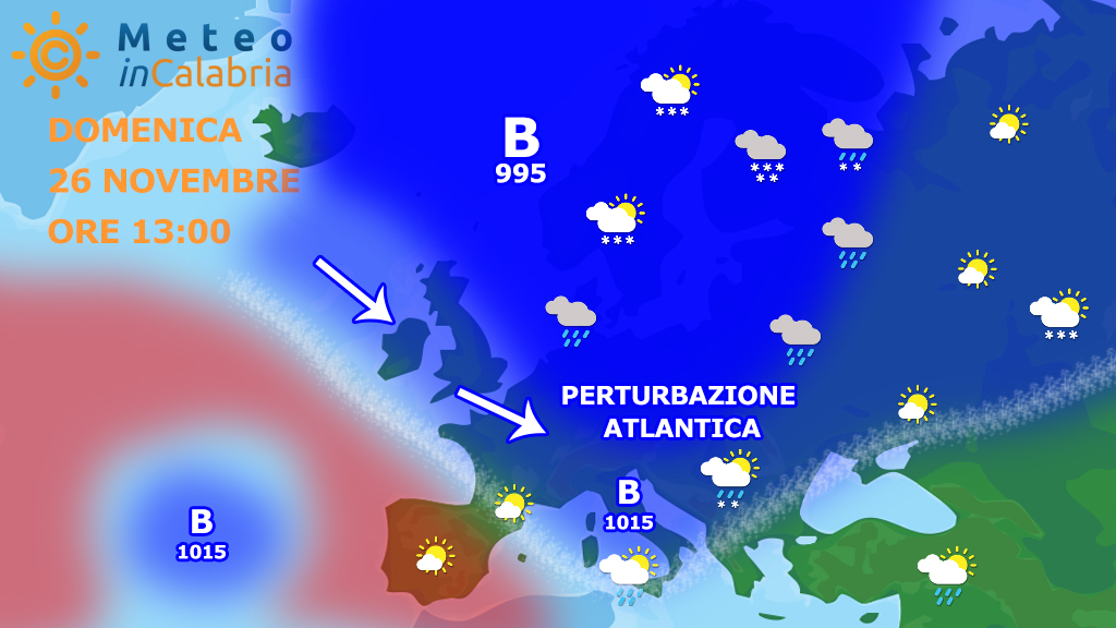 Weekend variabile con arrivo di nuove piogge