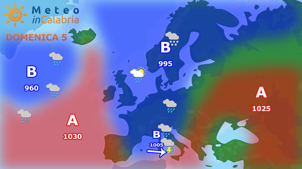 Meteo di domenica e lunedì: IRROMPE IL MALTEMPO!