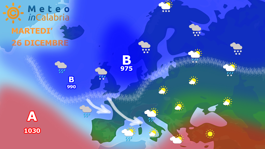 Ultime 36 ore di bel tempo...poi inizierà il nuovo peggioramento...