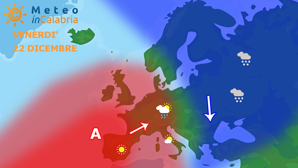 Ancora freddo e qualche fiocco di neve, ma venerdì migliora