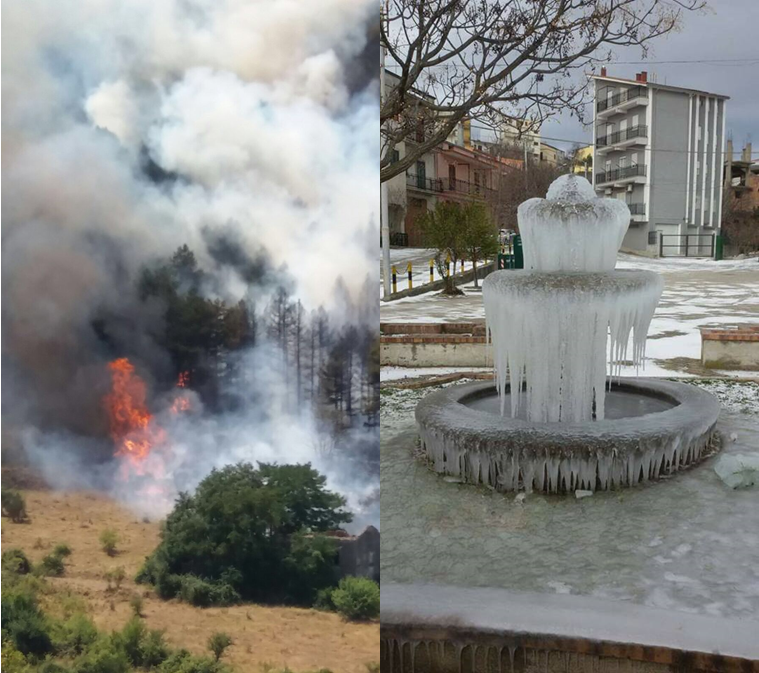 Resoconto climatico dell'anno 2017 per i capoluoghi di provincia della Calabria