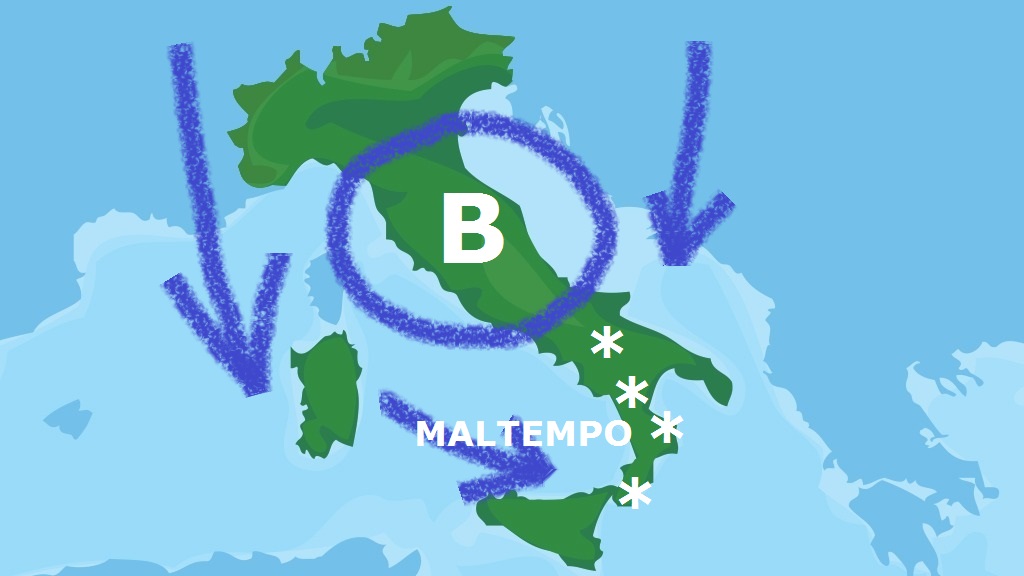 Meteo San Valentino: in arrivo pioggia, freddo e anche neve