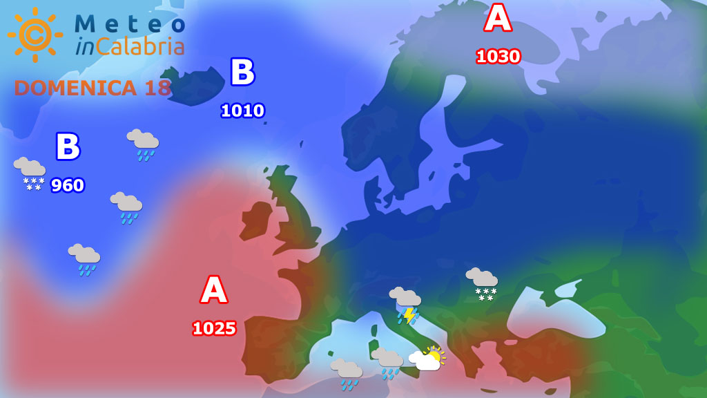 Ancora nubi e qualche pioggia all'orizzonte