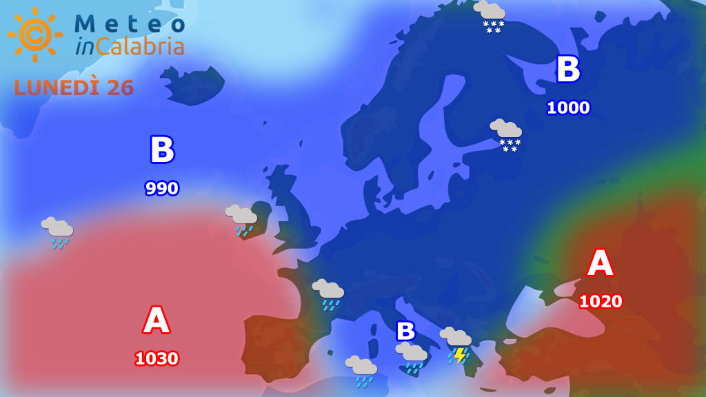 Inizio settimana con residui fenomeni instabili...