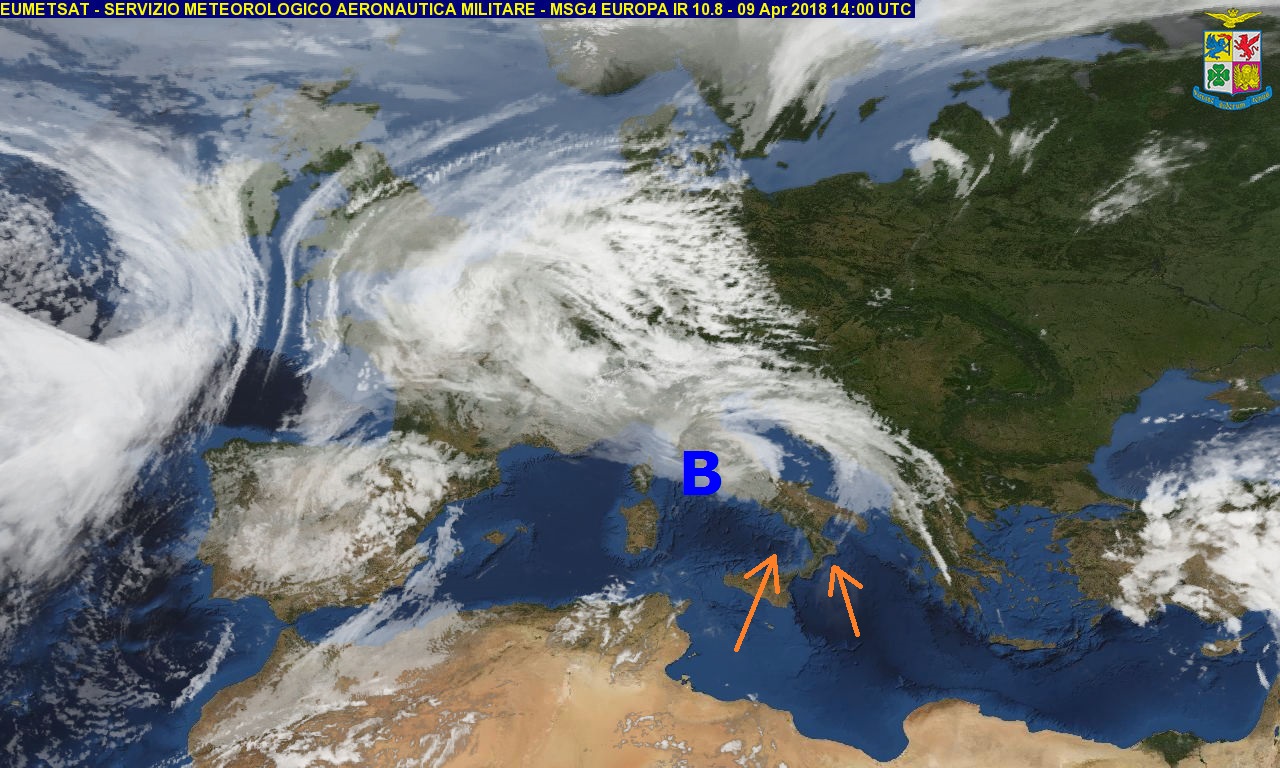 Ancora tempo variabile con temperature in aumento...