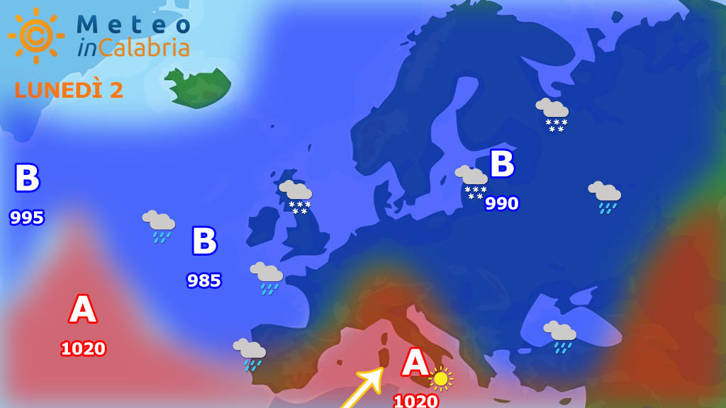 Meteo di lunedì e martedì: ritorna la primavera stabile