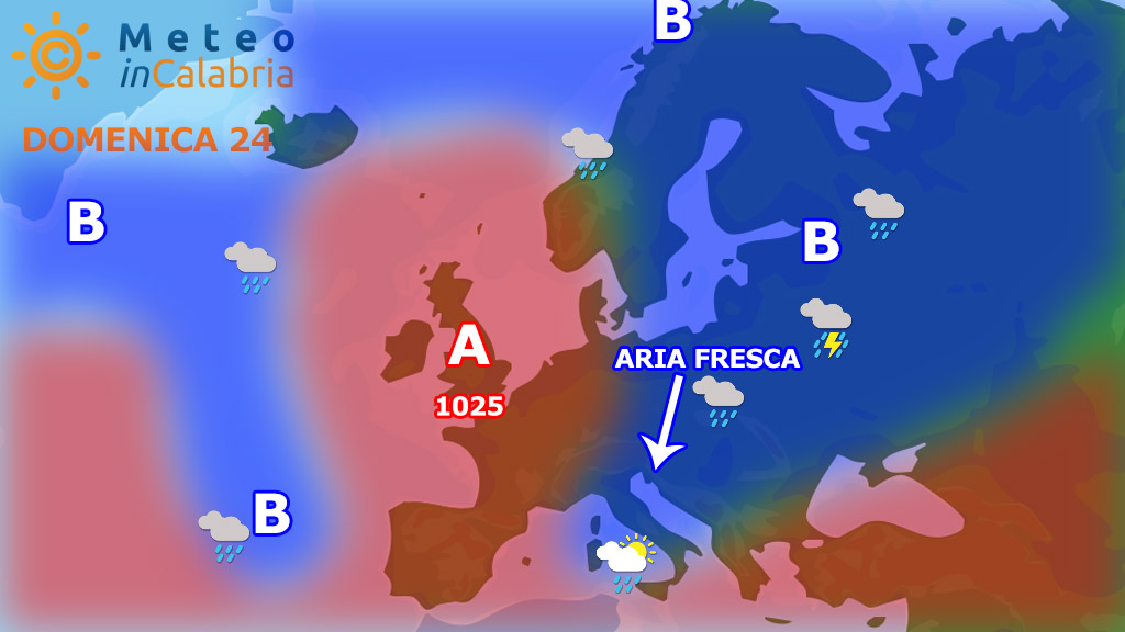 Domenica interlocutoria in attesa del peggioramento di lunedì...