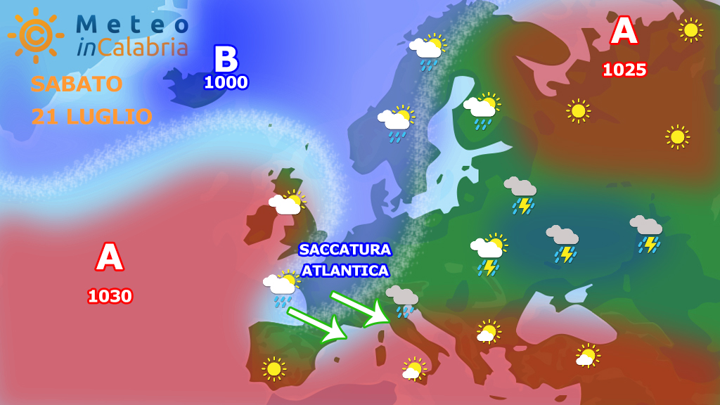 Weekend molto caldo, con picchi di 38°. Da lunedì si cambia registro...