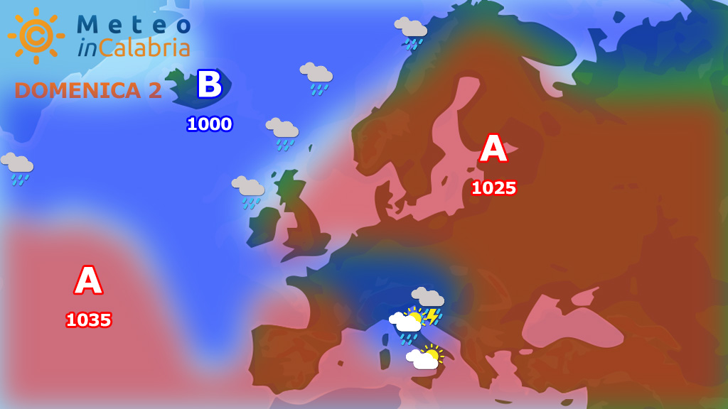 meteo di domenica 2 e lunedì 3 settembre: contenuto calo termico e modesta variabilità su alcune aree tirreniche