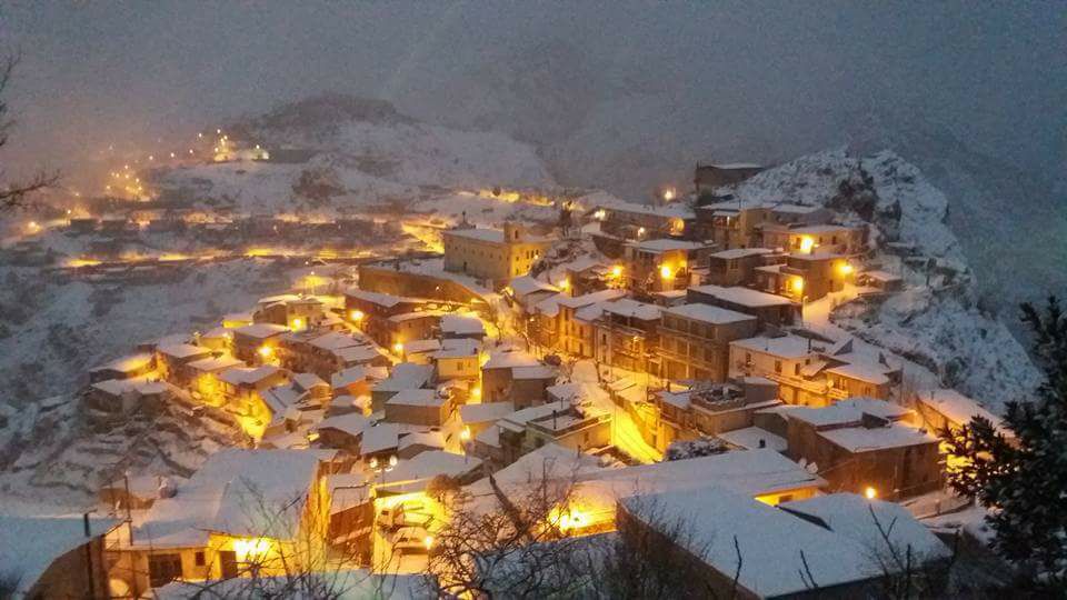 Venerdì clou del freddo con nevicate su reggino e vibonese.