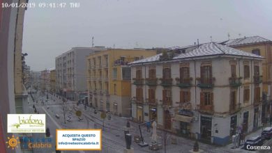 Resoconto climatico di gennaio 2019 in Calabria: molto freddo, piovoso, nevoso.