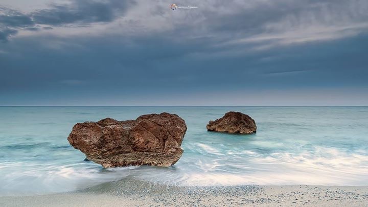 Vortice depressionario sul mar tirreno