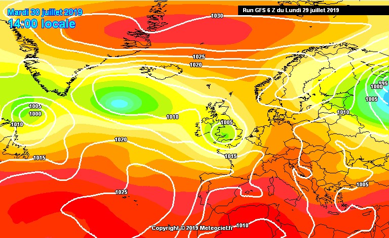 Caldo estivo nella norma sulla Calabria