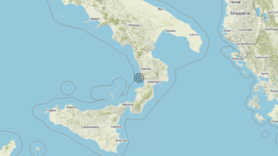 Terremoto Calabria 27-08-2019