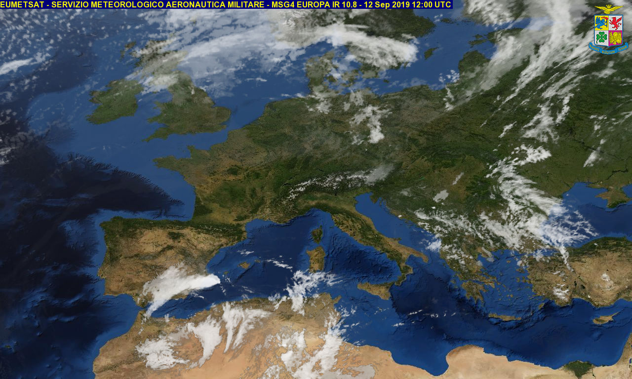 L'anticiclone torna a conquistare il Mediterraneo