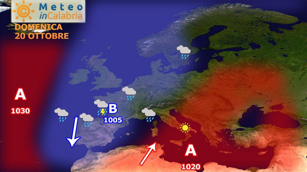 Tempo stabile e temperature decisamente miti