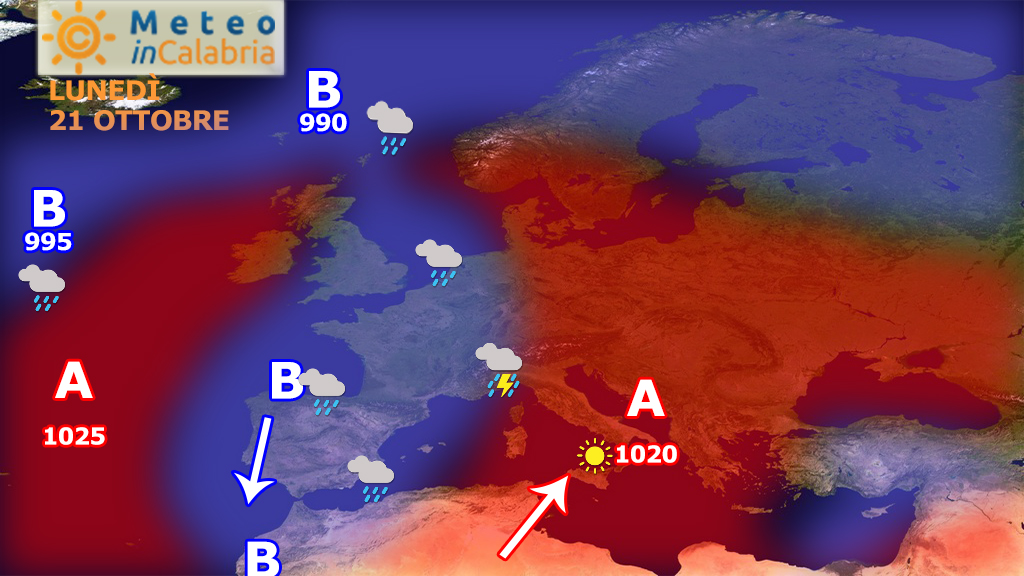 Inizio di settimana decisamente mite e stabile