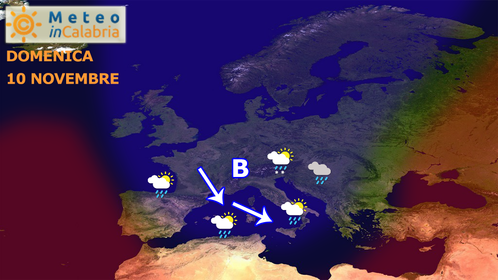 sinottica europa 9 novembre 2019