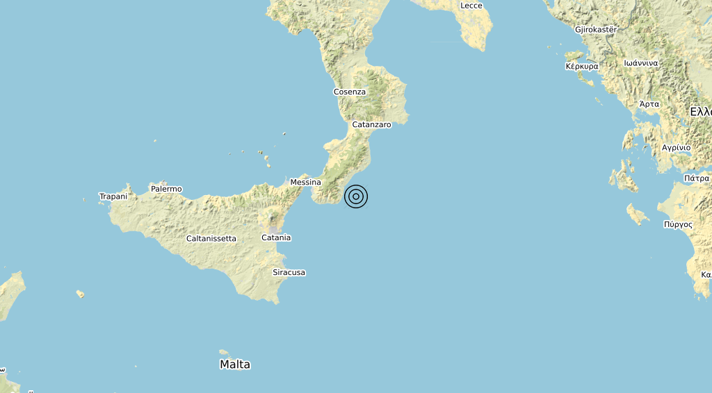 Terremoto Calabria 09-11-2019