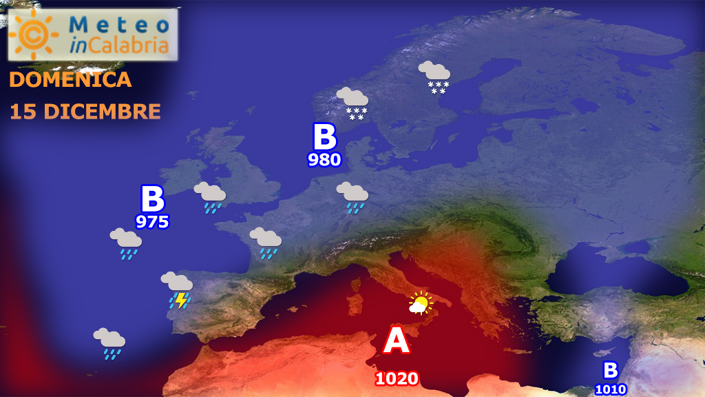 Si apre una parentesi di tempo mite sulla Calabria