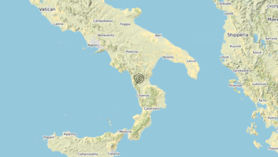 Terremoto Calabria 04-01-2020