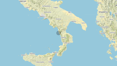 Terremoto Calabria 23-01-2020
