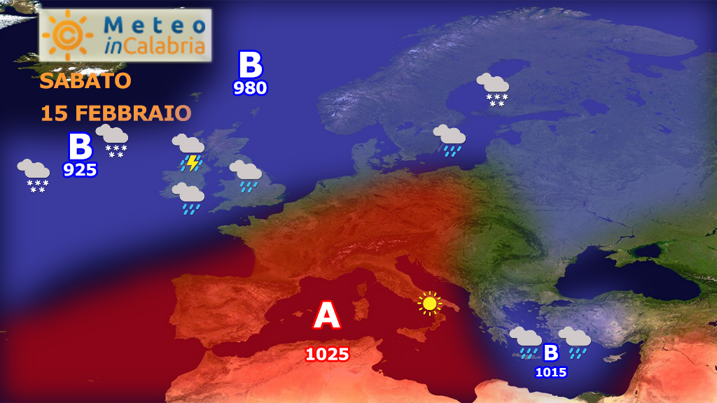 Ritorno del bel tempo con temperature in ripresa