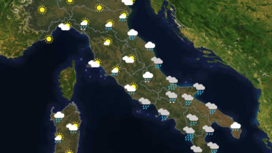 Previsioni del tempo in Italia per il giorno 07/03/2020