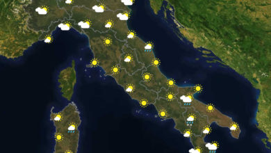 Previsioni del tempo in Italia per il giorno 10/03/2020