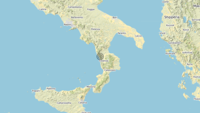 Terremoto Calabria 16-03-2020