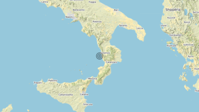 Terremoto Calabria 17-03-2020