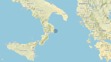 Terremoto Calabria 09-04-2020
