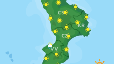Previsioni Meteo Calabria 22-05-2020