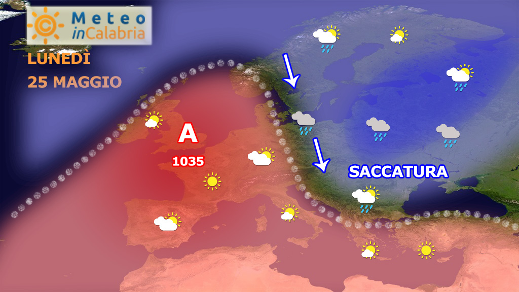 sinottica 25 maggio 2020