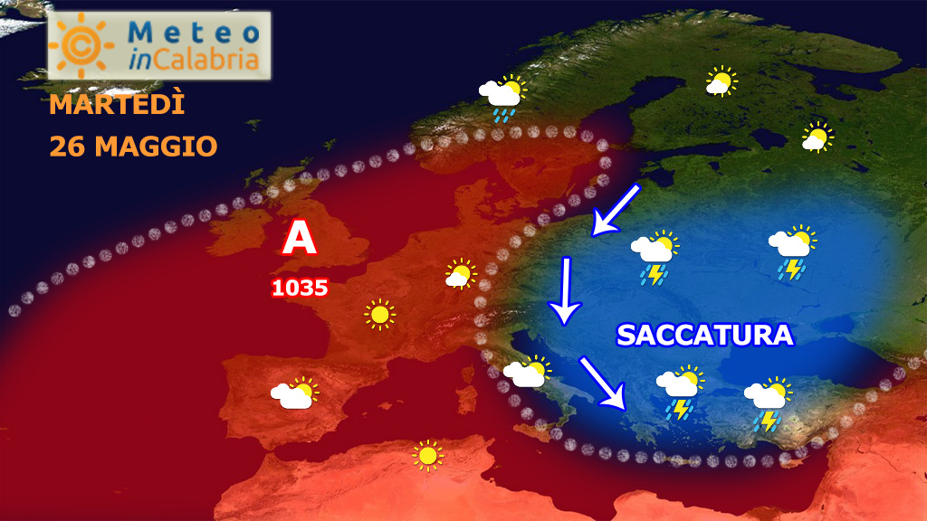 sinottica 26 maggio 2020